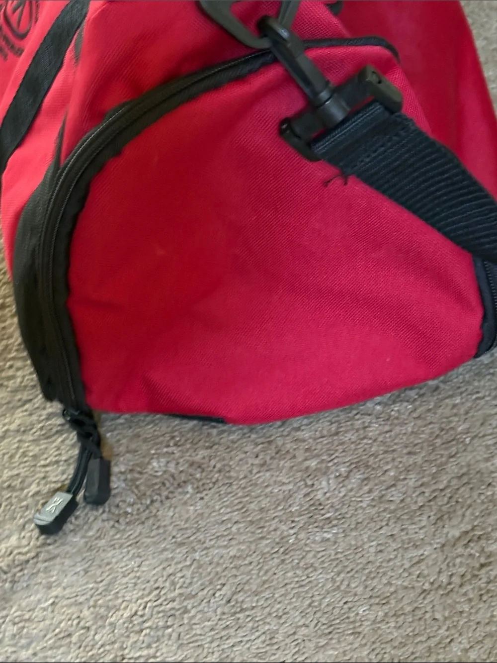 Brand New Red and Black Duffel Bag - Men’s Travel Weekend Bag